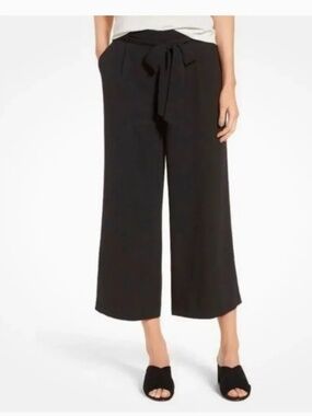 Halogen Wide Leg Crop Pants in Black (XXL)